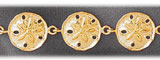 14K Gold Beach Sand Dollar Bracelet