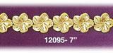 14K Gold Hawaiian Plumeria Bracelet