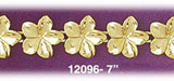 14K Gold Plumeria Flower Bracelet