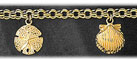 14K Gold Nautical Charm Bracelet