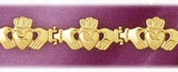 14K Gold Claddah Love/Friendship Bracelet