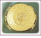 14K Gold Sailor Wheel Ring