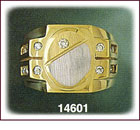 14Kt Two Tone Gold Men