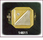 14K Two Tone Gold Men