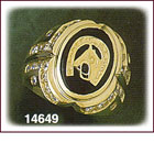 14K Gold Horse Shoe Men