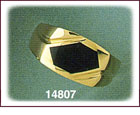 Unforgettable 14K Gold Onyx Ring