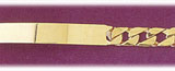 7MM 14K Gold Link ID Bracelet