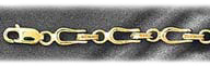5mm 14K Gold Shackle Men