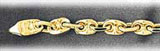5mm 14K Gold Puffed Mariner Men