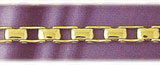 6MM 14K Gold Men's Bicycle Link Bracelet