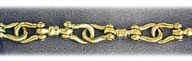 5mm 14K Gold Shackle Link Men