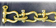 10mm 14K Gold Shackle Men