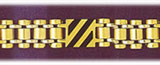 10mm 14K Two Tone Gold Men
