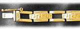 7MM 14K Gold Greek Key Men