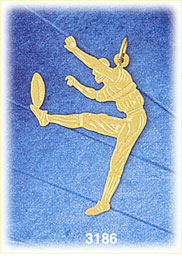 14K Gold Kicker Charm