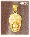 14K Yellow Gold Fireman