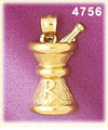 14K Yellow Gold Medical RX Charm