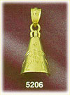 14K Yellow Gold Teepee Native American Indian Western Charm
