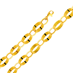 14Kt Yellow Gold Ladies Fancy Bracelet