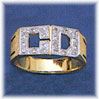 14Kt Gold Personalized Men
