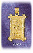 14Kt Gold Chinese Zodiac Patience Charm