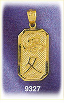 14K Gold Chinese Zodiac Love Charm