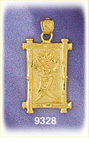 14Kt Gold Chinese Zodiac Love Charm