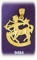 14Kt Gold Zodiac Sagittarius Charm