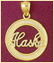 14k gold alaska charm