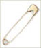 14k gold baby pin