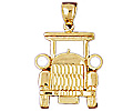14k gold car charms