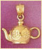 14k gold cookware charm