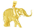 14k gold elephant charms