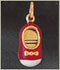 14k gold enamel baby shoes charms