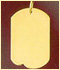 14k gold engraveble charms