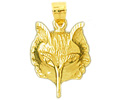 14k gold fox charms