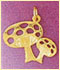14k gold garden charm
