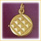 14k yellow gold locket