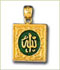 14k gold islamic charms