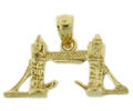 14k gold landmark charms