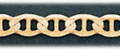 14k gold mariner link chain