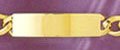 14k gold men's id bracelet