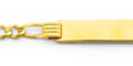 14k gold men's id bracelets