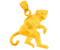 14k gold monkey charms