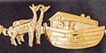 14k gold noah ark bracelet