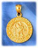 14k gold saint christopher jewelry