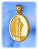 14k gold saints jewelry