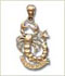 14k gold scorpio zodiac jewelry
