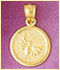14k gold seven wishes charm