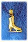 14k gold skating charms